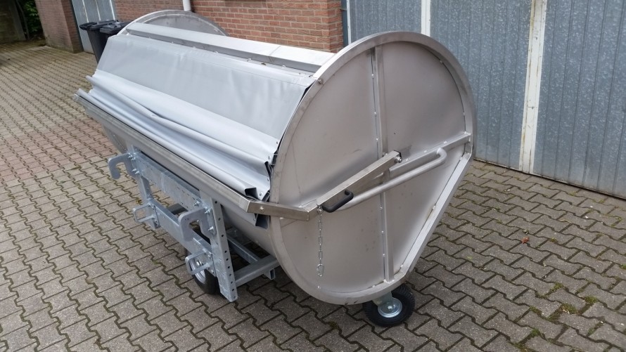  Stainless steel  manure wagon 